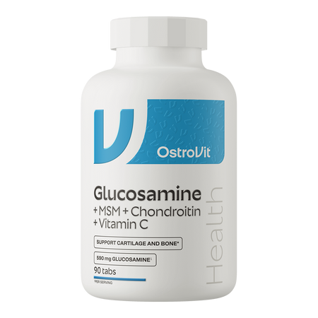 OstroVit Glükoosamiin + MSM + Kondroitiin + C-vitamiin 90 tabletid