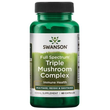 Swanson Triple Mushroom Complex 60 caps