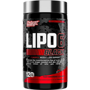 Nutrex Lipo-6 BLACK Weight Loss Support 120 vedelat korki