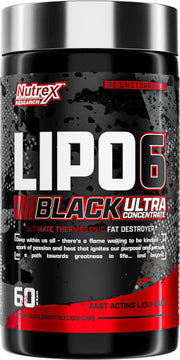 Nutrex Lipo 6 Black Ultra Concentrate 60 caps.