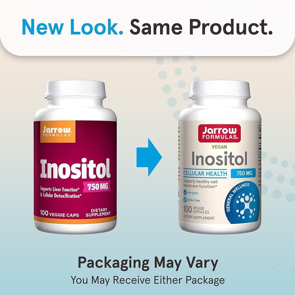 Jarrow Formulas Inositol 750 mg – 100 Capsules