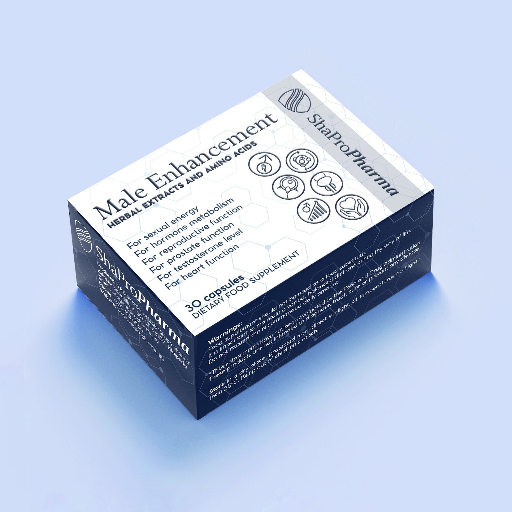 Shapropharma Male Enhancement 30 kapslit