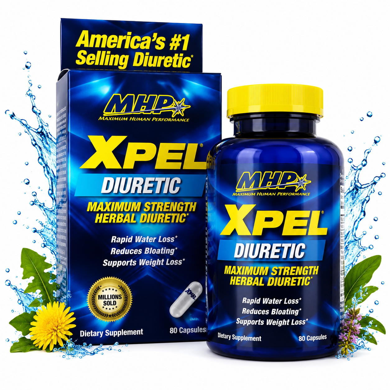 MHP XPel 80 korgid – Herbal Duretic