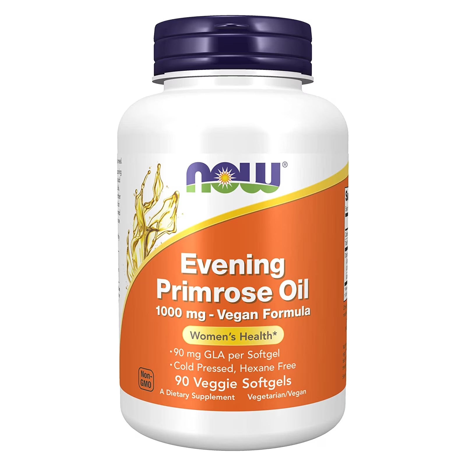 NOW Foods õhtune priimulaõli 500mg 250 pehmekapslit