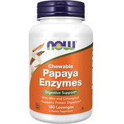 NOW Foods Chewable Papaya Enzymes – 180 Lozenges