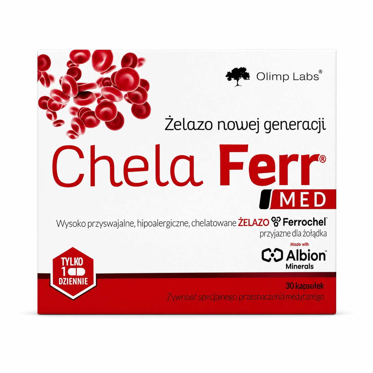 Olimp® Chela-Ferr® MED+30 korgid