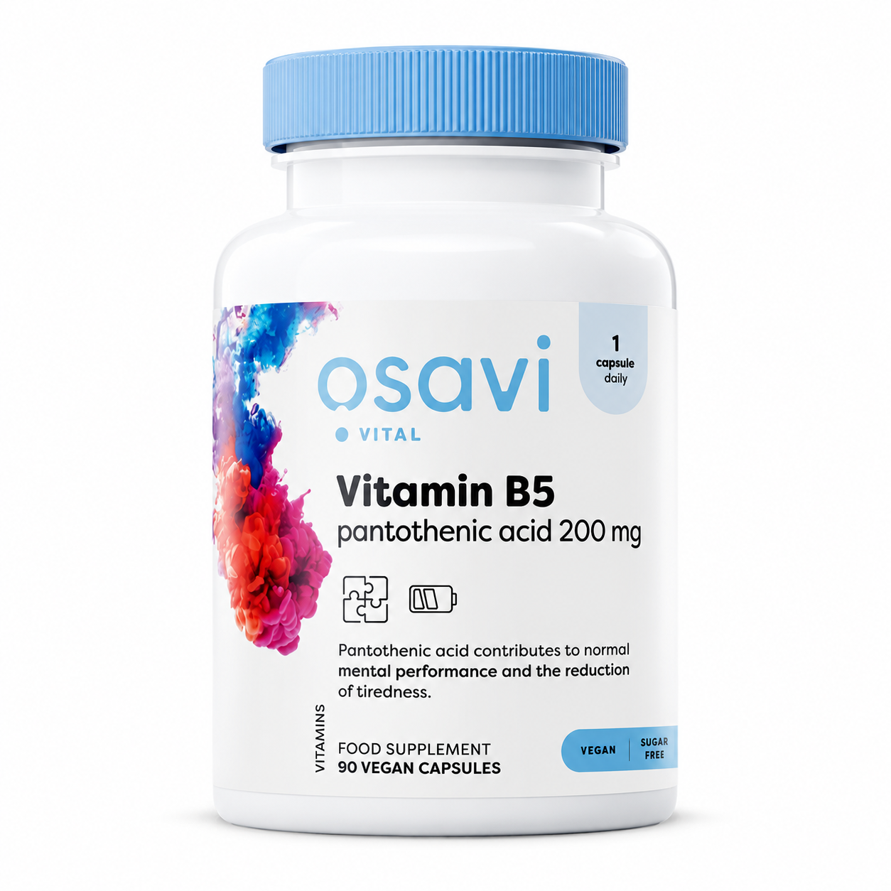 Osavi Pantoteenhape B5 200 mg 90 vcaps