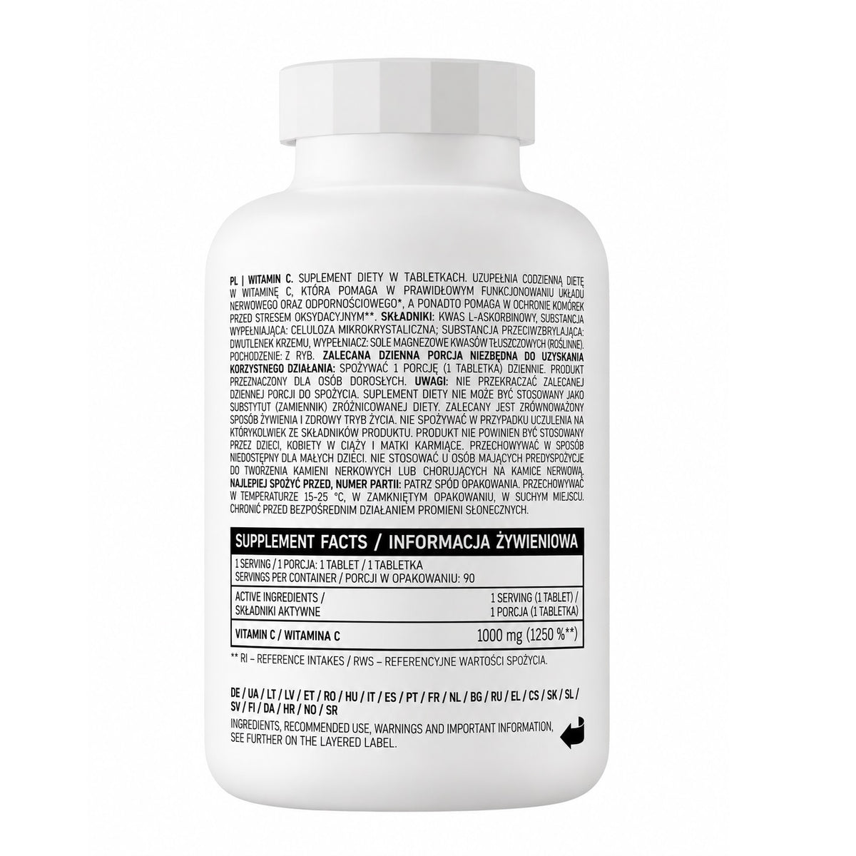 OstroVit VITAMIIN C 90tabs
