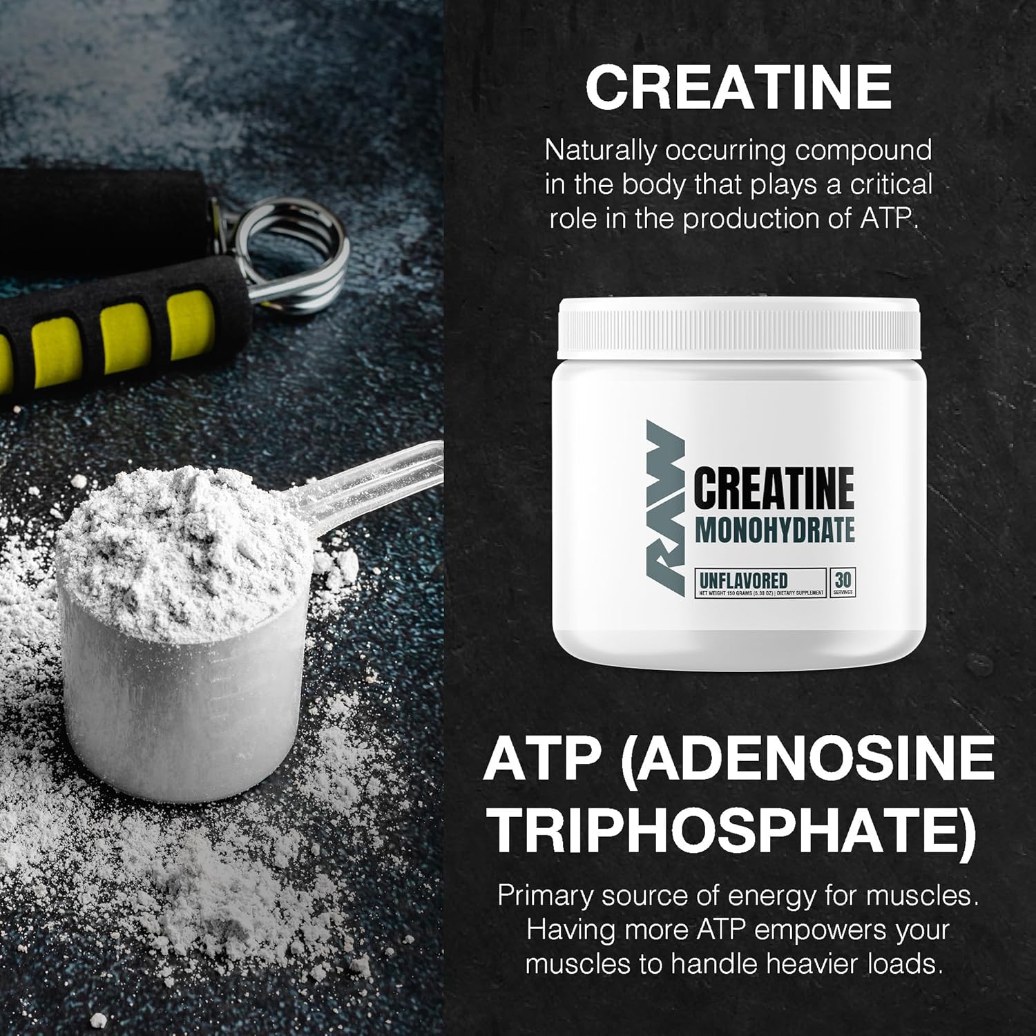 Raw Nutrition CBUM Essential Creatine Monohydrate - 250 grams