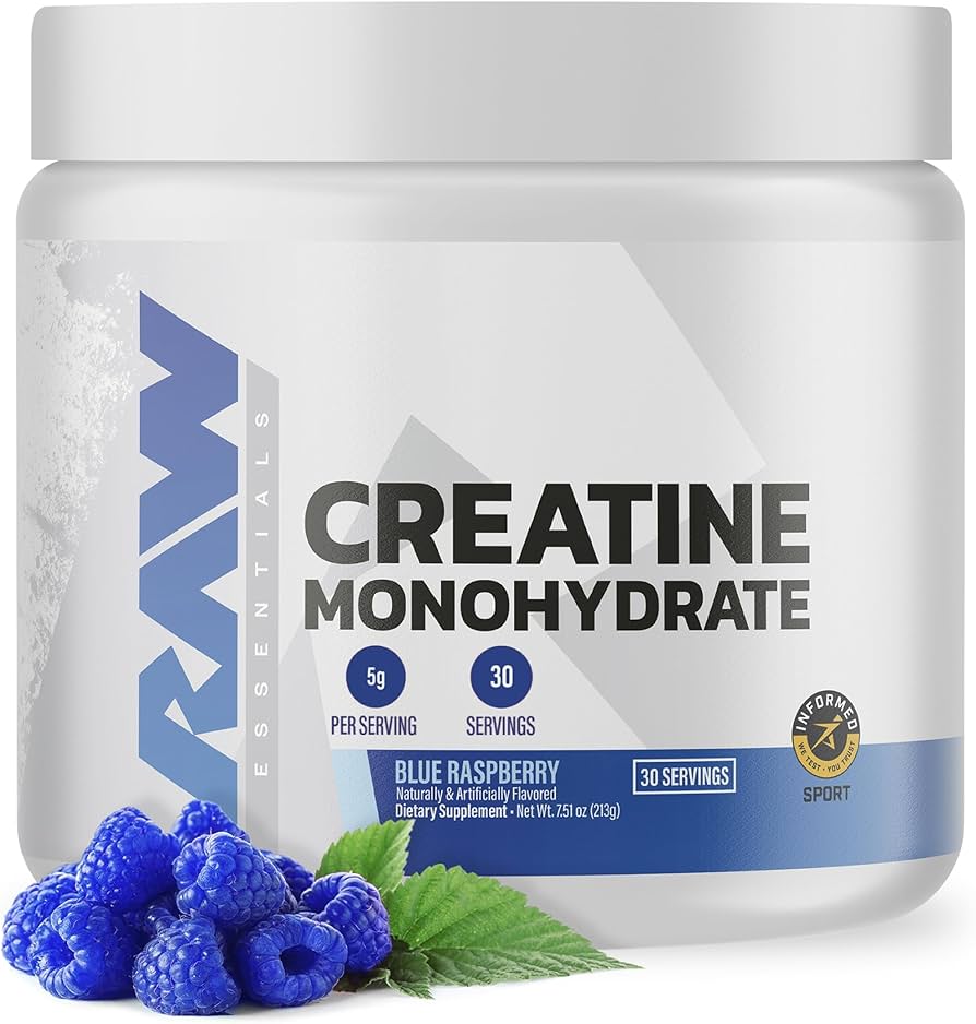 Raw Nutrition Creatine Monohydrate - 201 - 213 grams