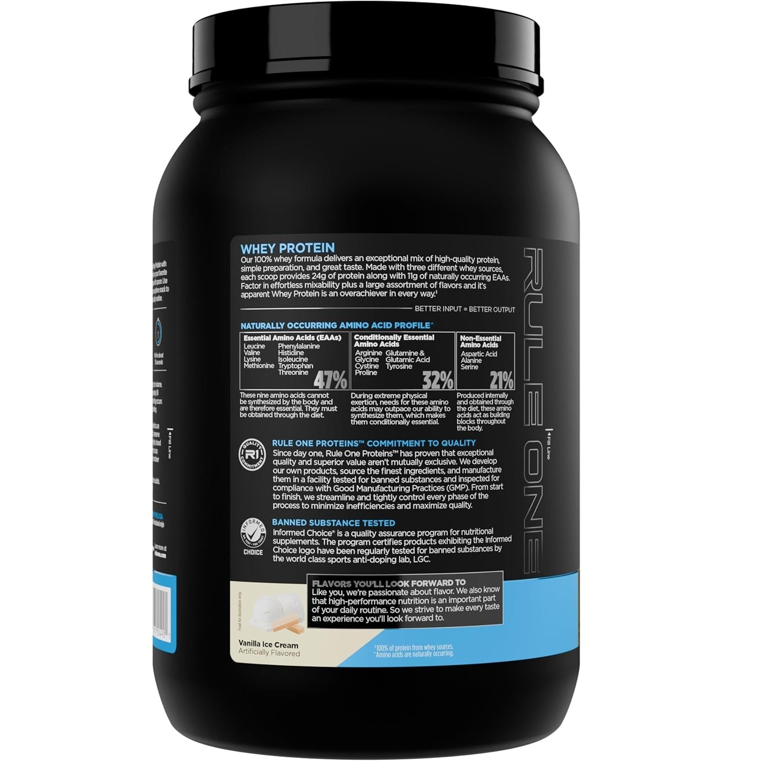 Rule One R1 Whey Blend - 878 - 918 grams