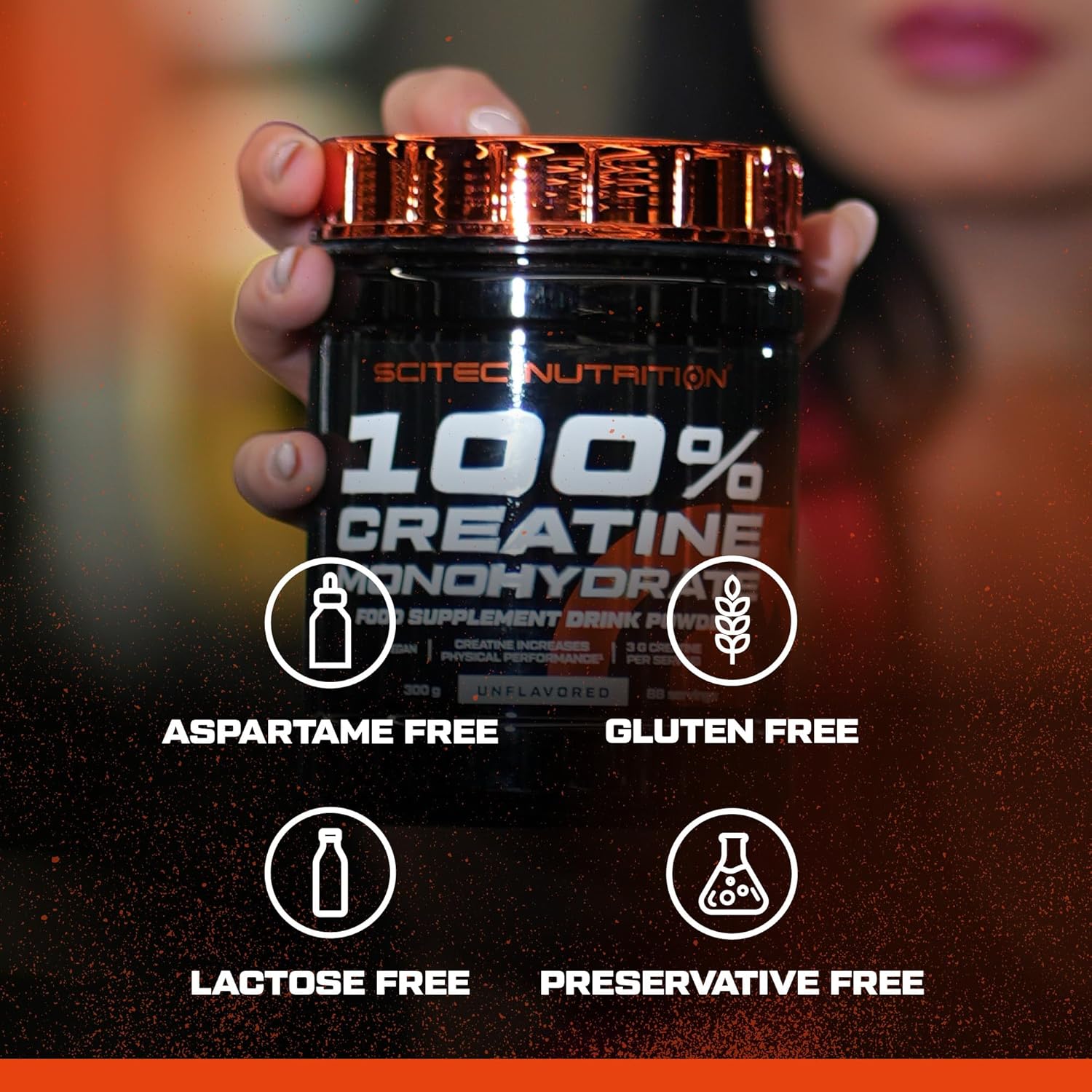 Scitec 100% Creatine Monohydrate 300 g.