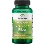 Swanson Probiotic+ Prebiootiline kiudaine 60 taimset kapslit