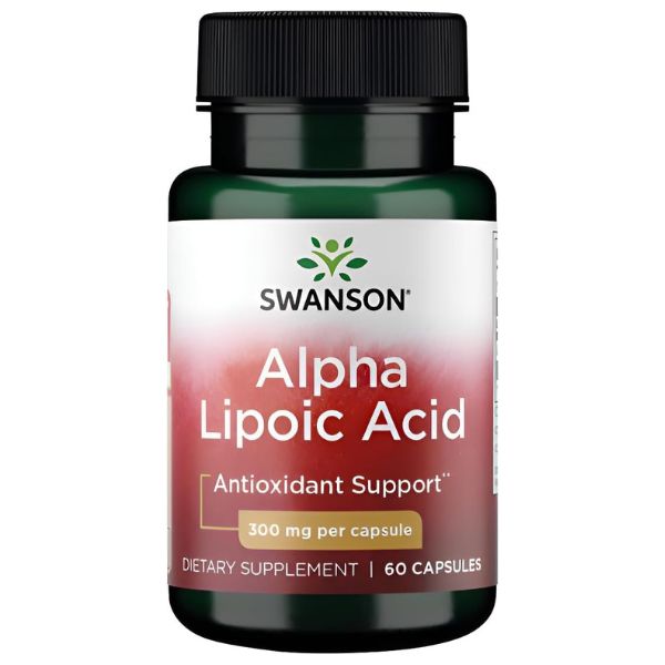 Swanson Alpha Lipolic Acid 300mg 60caps