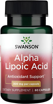 Swanson Alpha Lipolic Acid 300mg 60caps