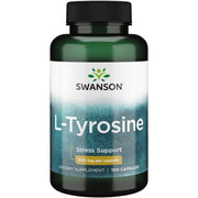 Swanson L-Türosiin 500 mg 100 kapslit