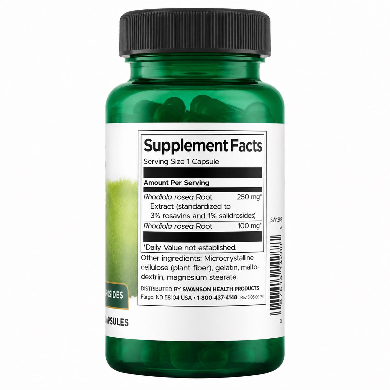 Swanson Rhodiola Rosea Extract – 60 Capsules