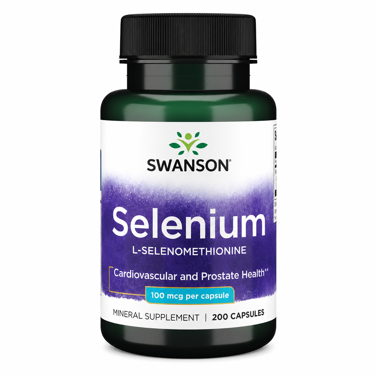Swansoni seleen (L-selenometioniin), 100 mcg 200 kapslit