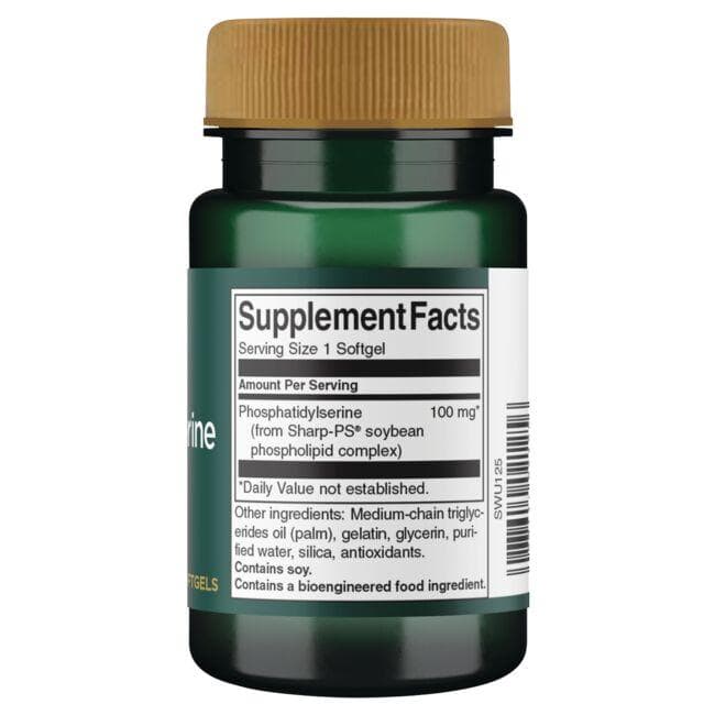 Swanson fosfatidüülseriin 100 mg 30 pehmet geeli