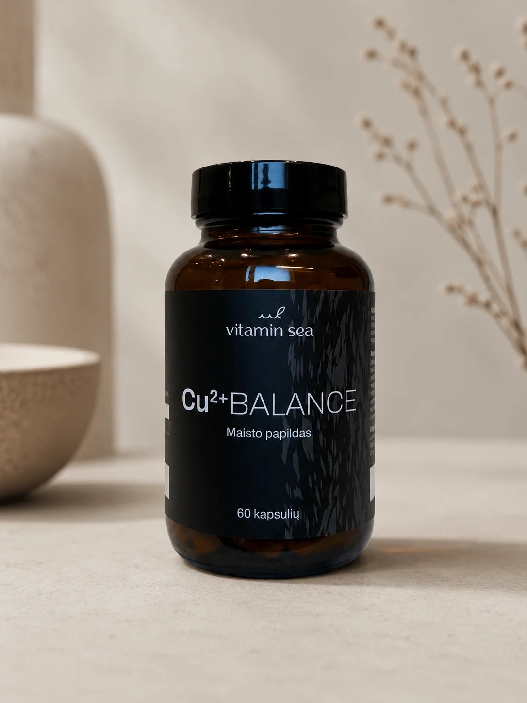 Vitamin Sea Cu²⁺ BALANCE Copper Bisglycinate 60 Capsules