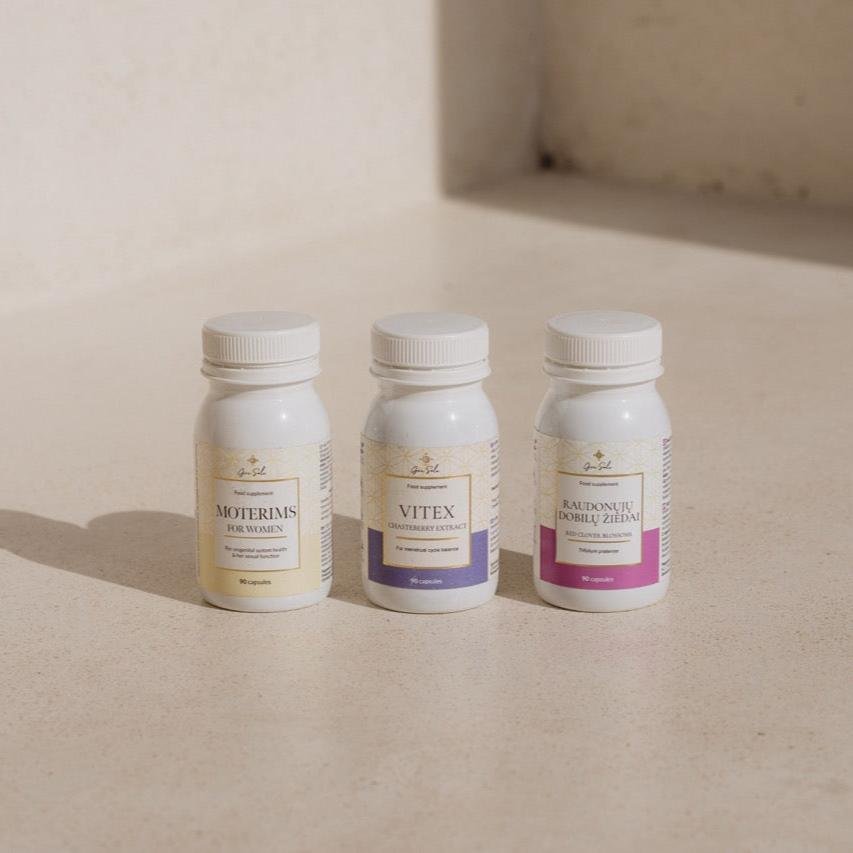 GraSole Vitex Chasterberry ekstrakti 90 korgiga bänner