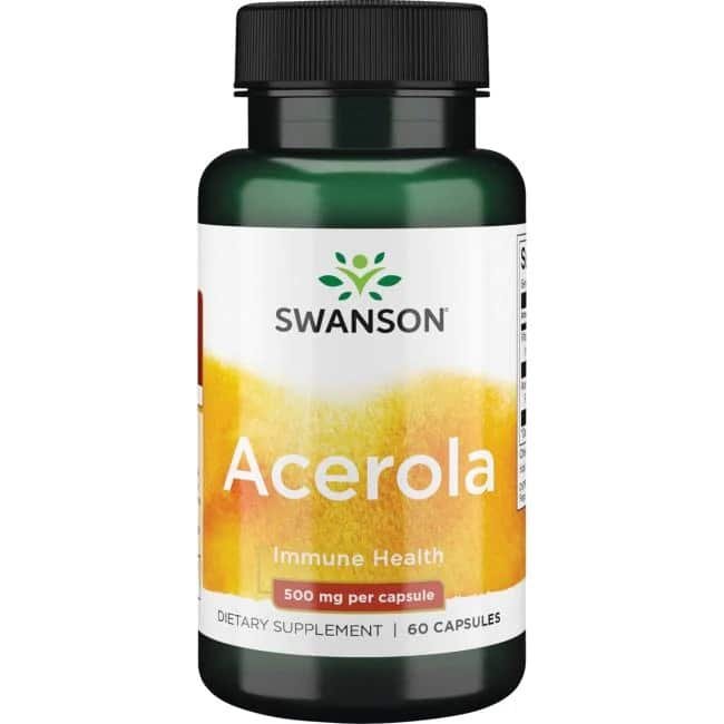 Acerola ja looduslik C-vitamiin N60 SW1669