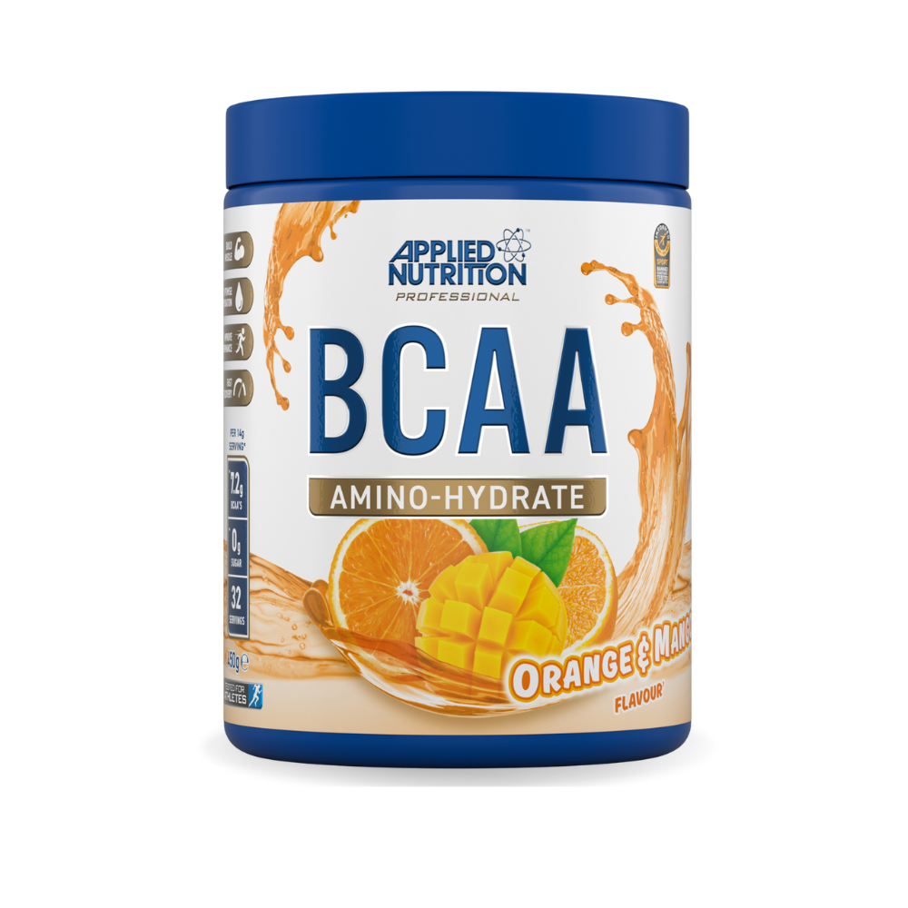 Rakenduslik toitumine BCAA Amino-Hydrate 450gApelsini_Mango-hind