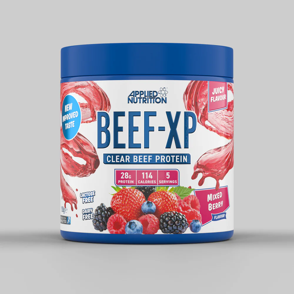 Applied Nutrition Beef-XP, Strawberry & Raspberry hind - 150 grammi (5 portsjonit).