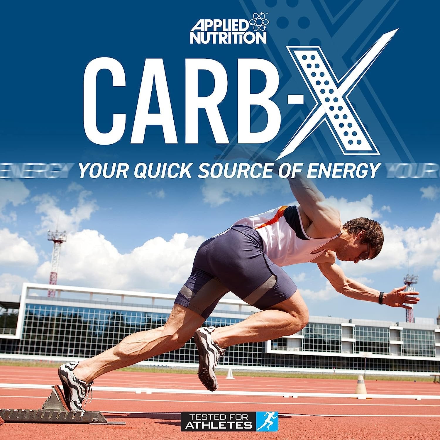 Applied Nutrition Carb X tugevalt hargnenud tsükliline dekstriin 48 portsjonit 1,2 kg kehakaalu langetamiseks