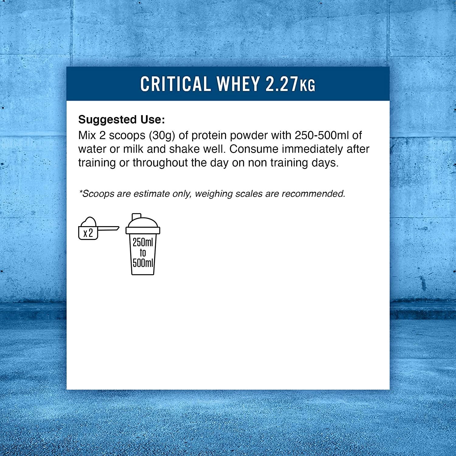 Applied Nutrition Critical Whey – tarbimine 2270 grammi