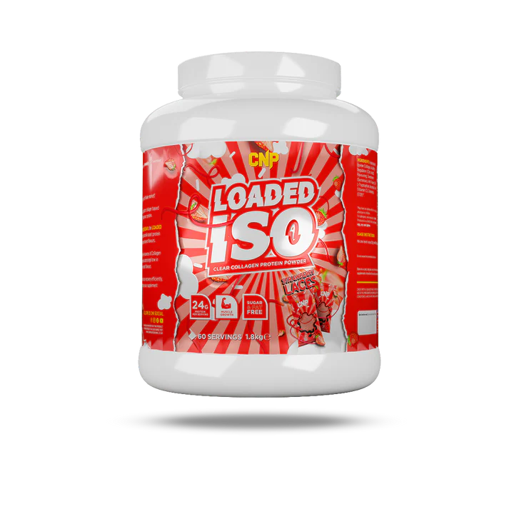 CNP Loaded ISO Clear Collagen Protein Powder, 60 servings- 1860g strawberry laces price