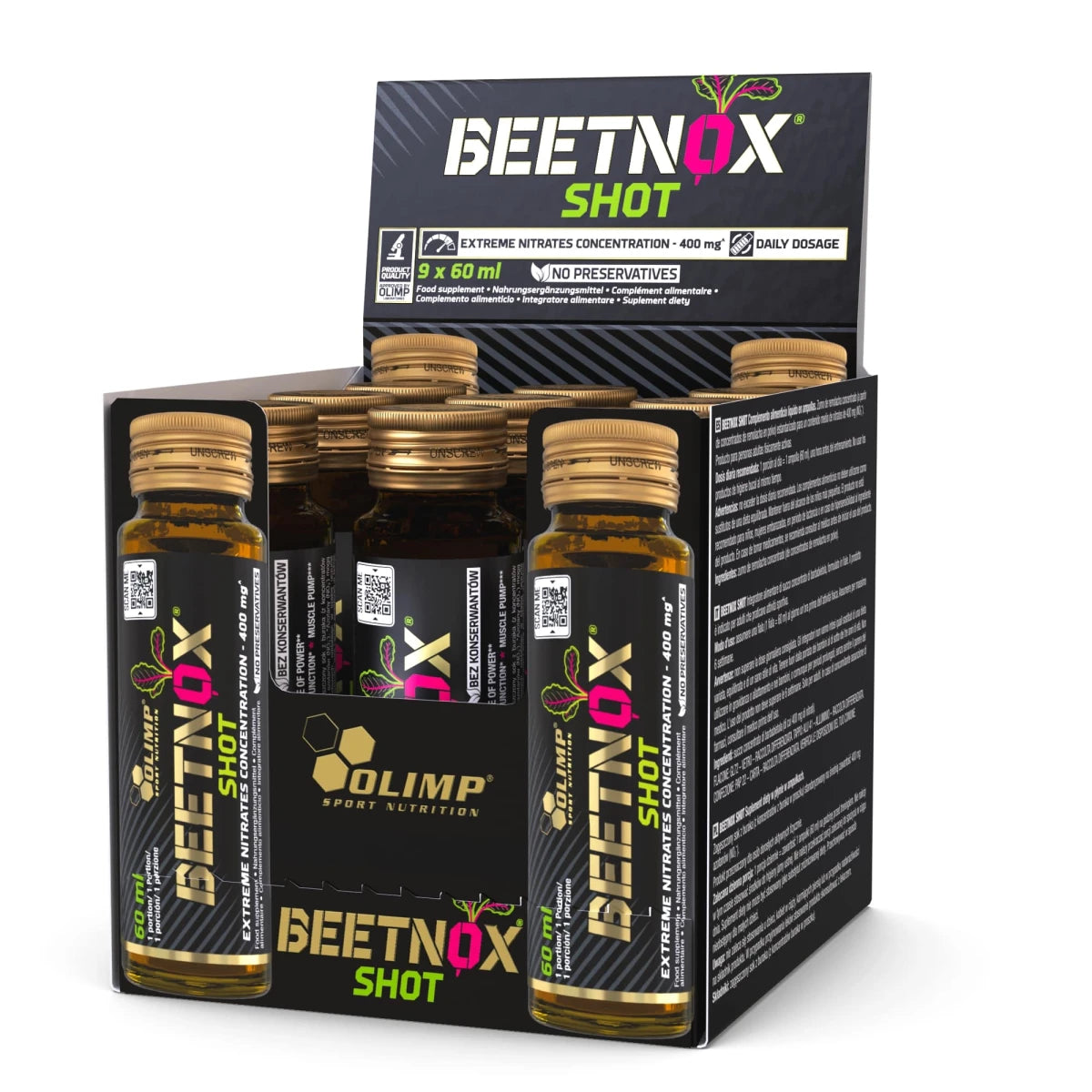 Olimp BeetNOX Shot - 9 x 60 ml.