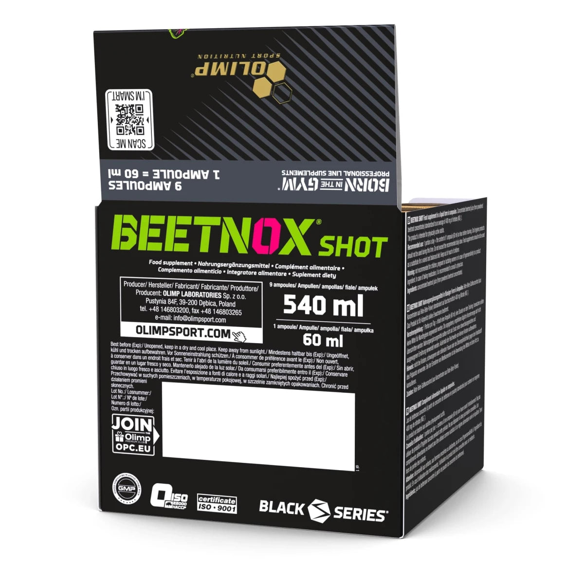 Olimp BeetNOX Shot - 9 x 60 ml.