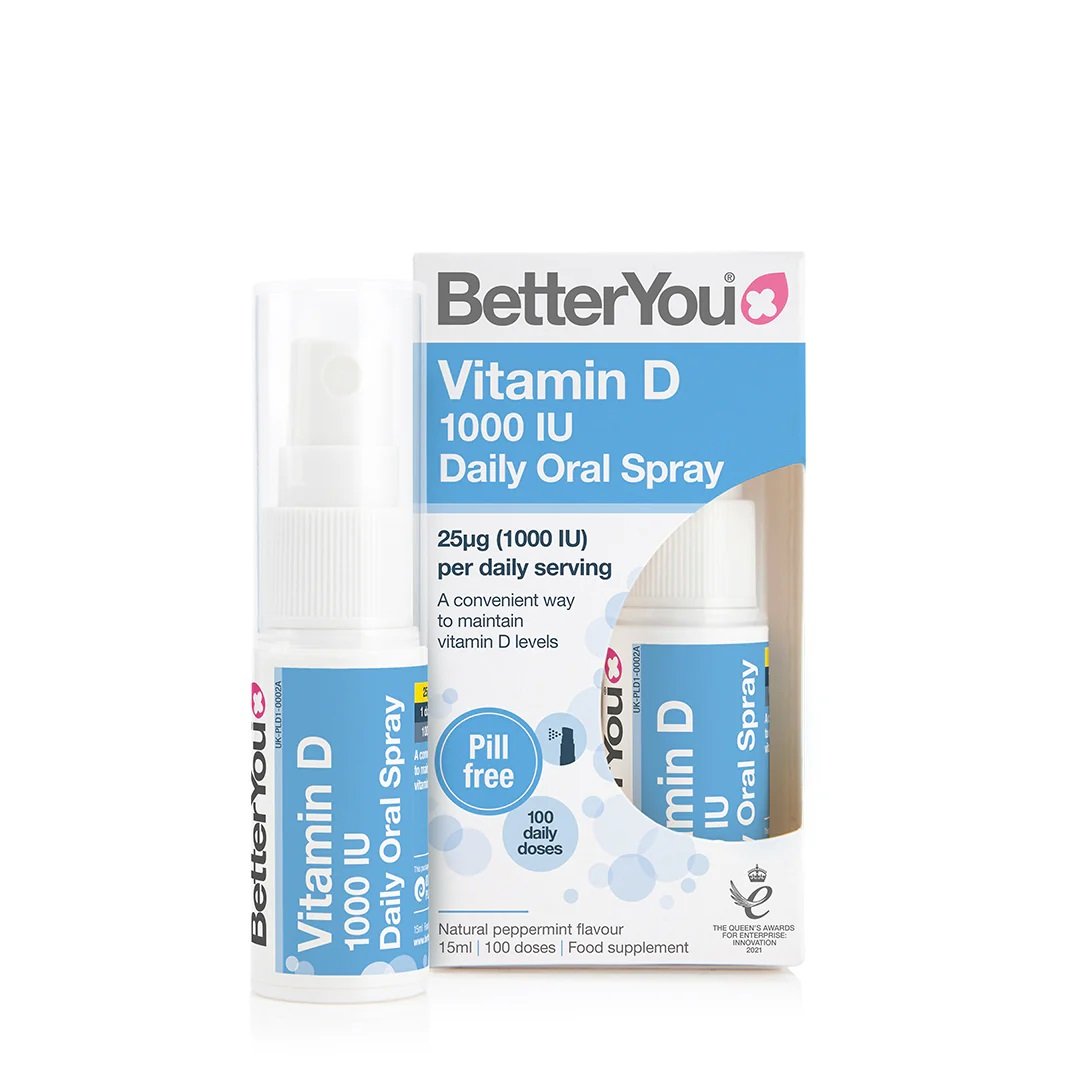 BetterYou D1000 igapäevane D-vitamiini suusprei – 15 ml. hind