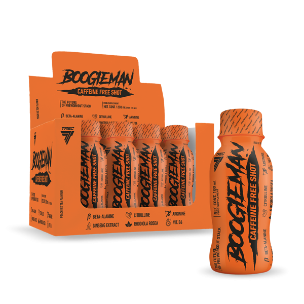 BOOGIEMAN SHOT KOFEEINIVABA 100ml JÄÄTEEE VIRSIKU hind