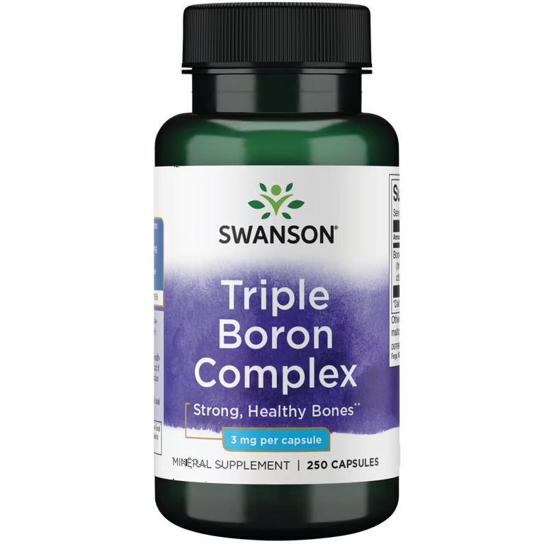 Swanson Tri Boron 3mg 250caps boori hinna pakkumine