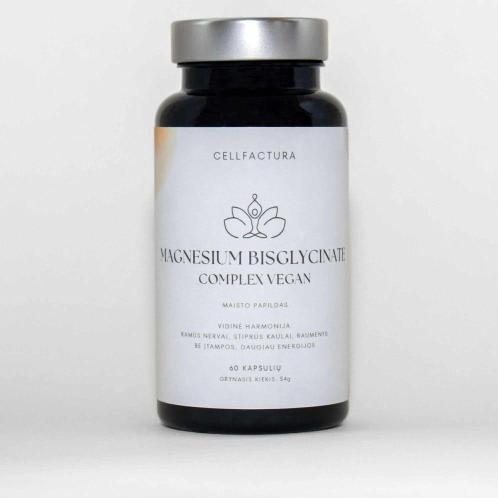 Cellfactura Magnesium Bisglycinate Complex Vegan 60 caps. the price