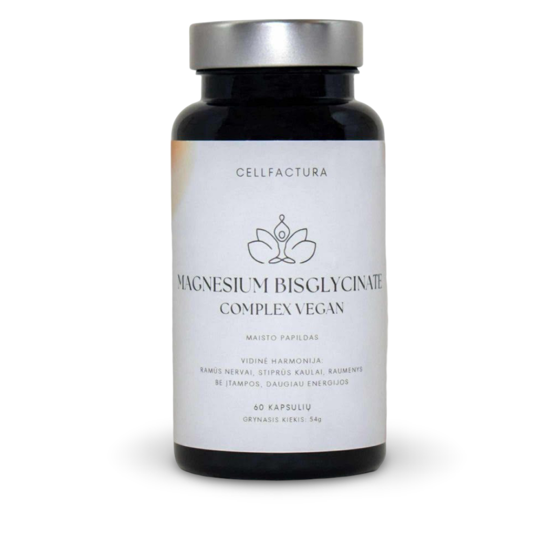 Cellfactura Magnesium Bisglycinate Complex Vegan 60 caps. hind