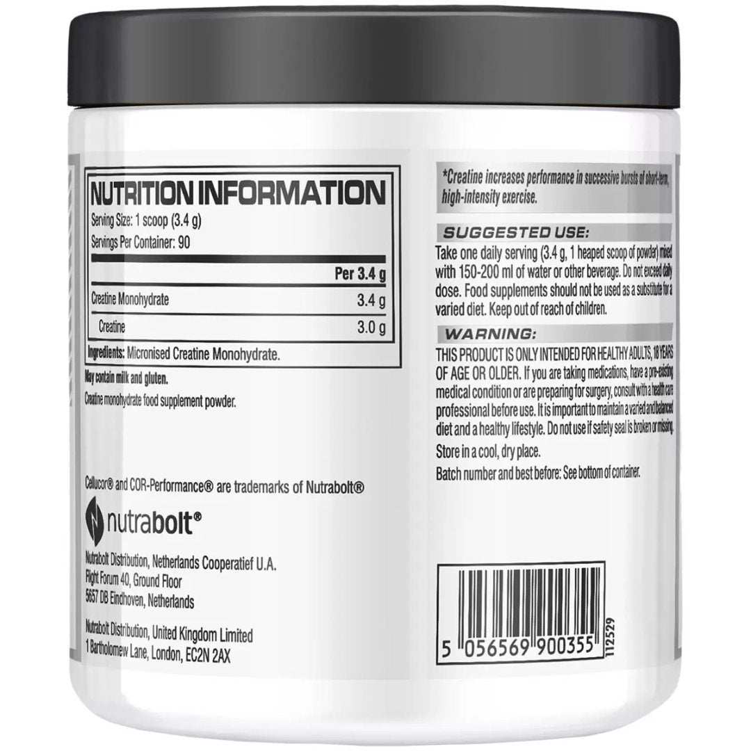 Composition of Cellucor® Cor-Performance® Micronized Creatine Monohydrate 306 g