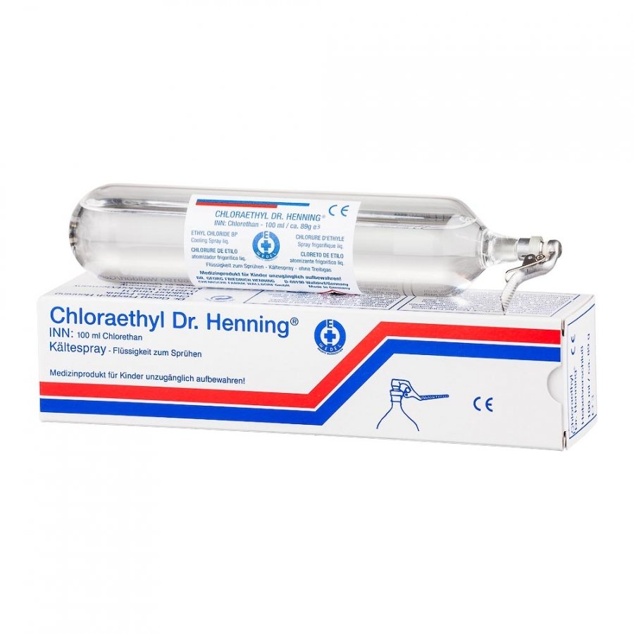Chloraethyl Dr Henning® Cooling Spray liq 100 ml hinnasoodustuse magusaine