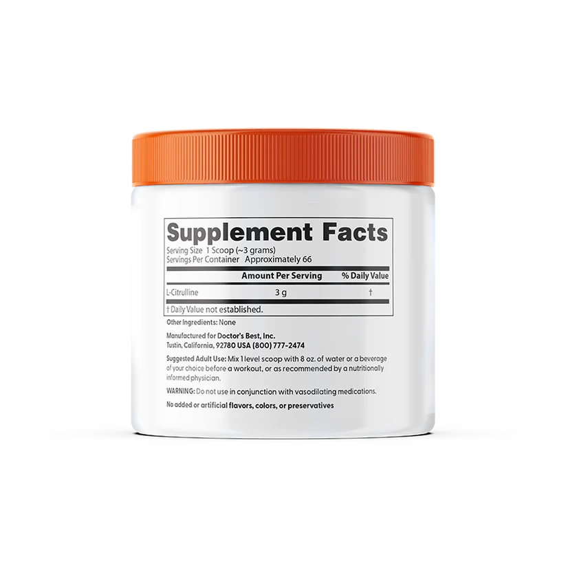 Doctor's Best L-tsitrulliini pulber - 200 grammi