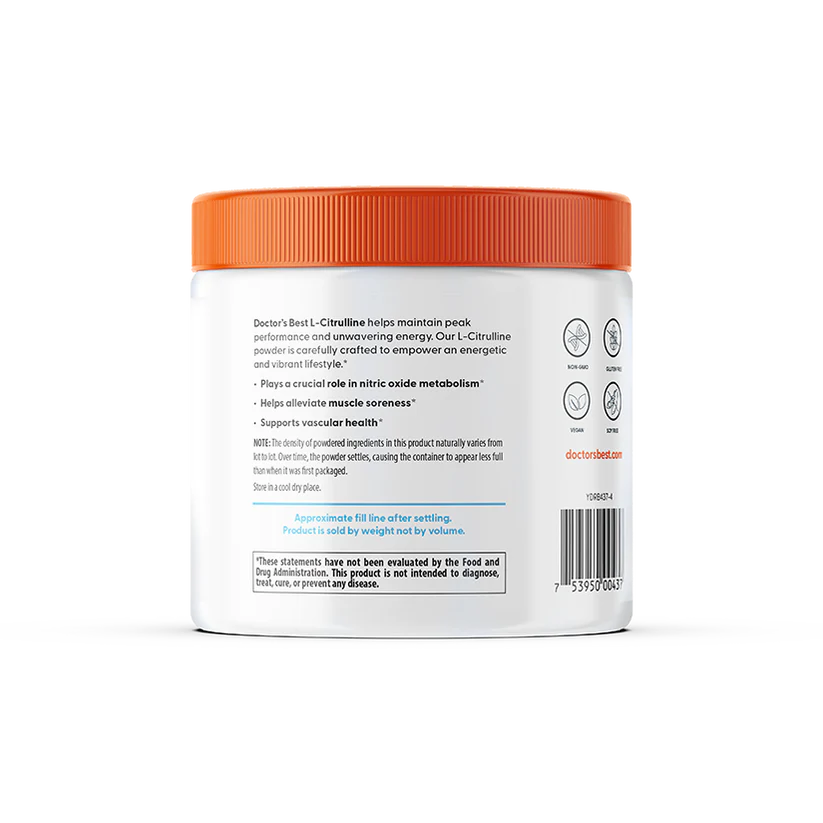 Doctor's Best L-tsitrulliini pulber - 200 grammi