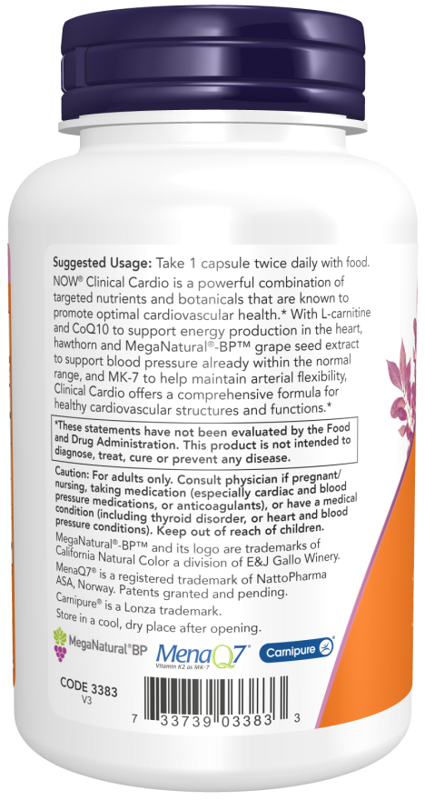 Kliinilised Cardio Veg kapslid odavad