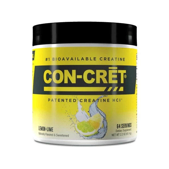 CON-CRĒT® PATENTED CREATINE HCl® 64serv. the price