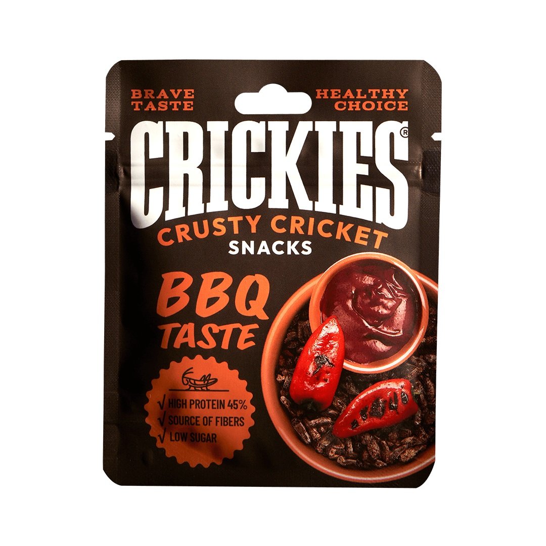 CRICKIES dried crickets - BBQ flavor (15 g)