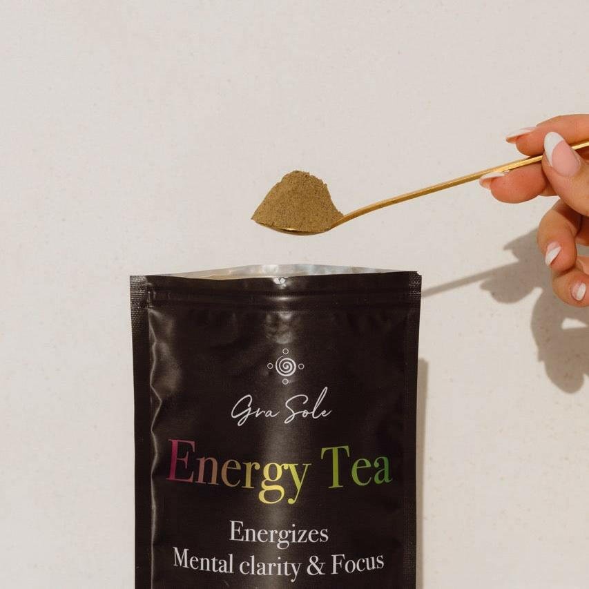 GraSole "ENERGY TEA" - Functional herbal tea (150 g) banner