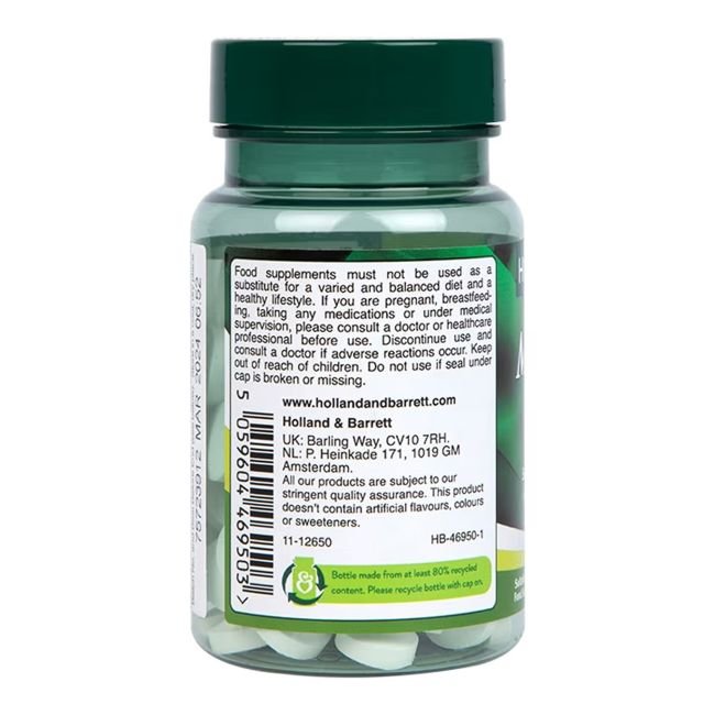 Use of Holland & Barrett Magnesium with Zinc 100 tablets