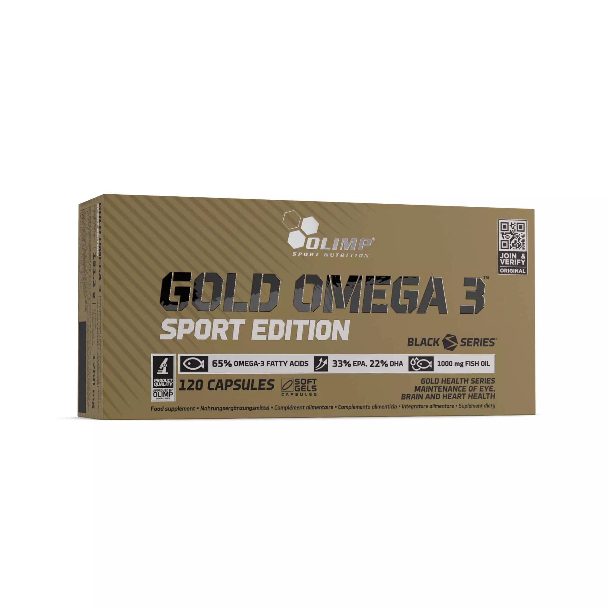 Olimp Gold Omega 3™ Sport Edition – hind 120 kapslit