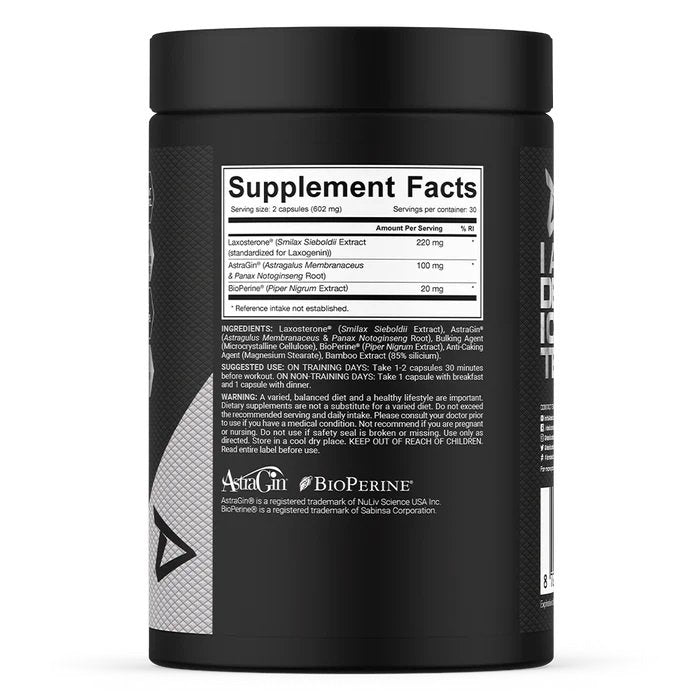 Composition of Dedicated Nutrition Laxo-Bol 60 Capsules