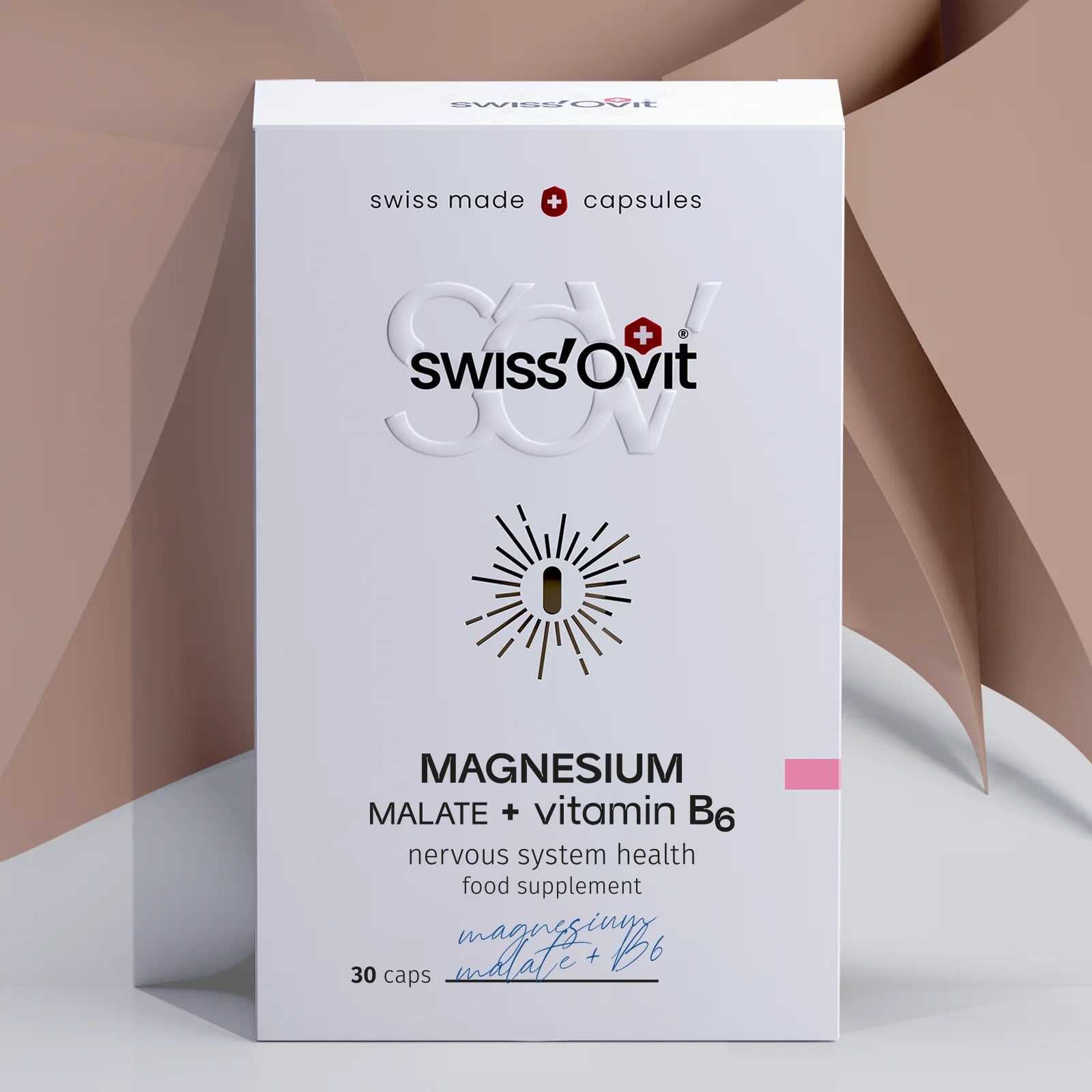 Price of Swiss'Ovit® Magnesium Malate + Vitamin B6 30 caps
